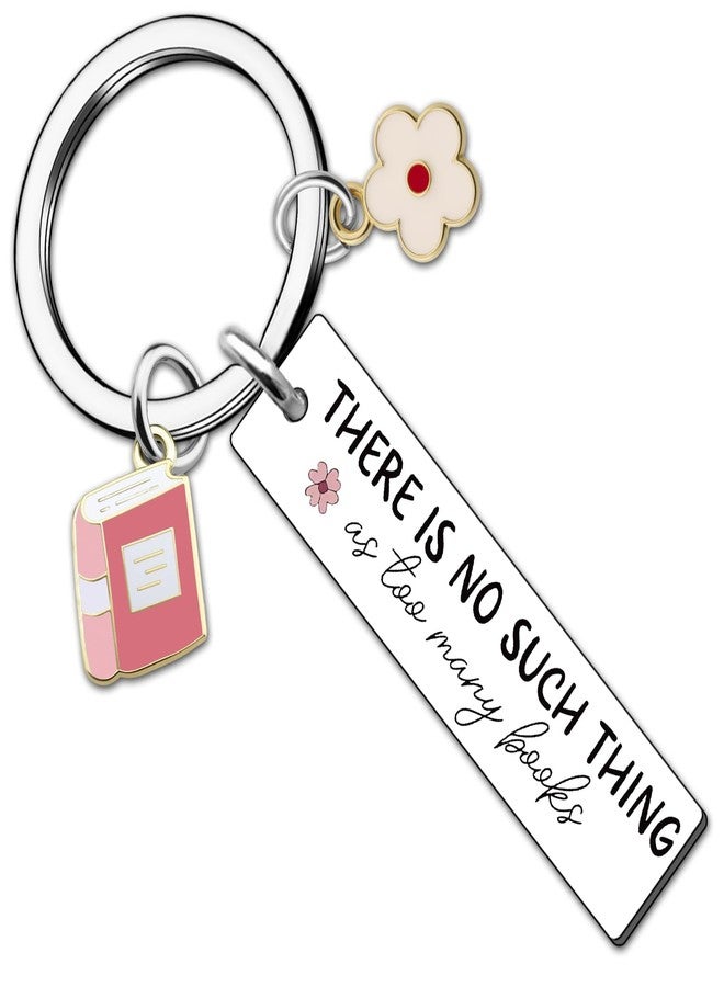 igvean Book Lover Gifts Bookish Keychain Unique Gifts for Book Lovers Reading Gift Christmas Birthday Gift for Readers Reading Accessories Librarian Bookish Author Present - Image 1